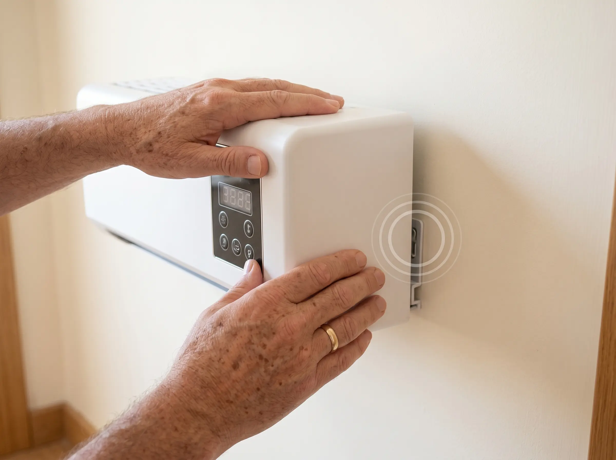 Mounting the Jiuberry Tranquil Dwell Portable Air Conditioning